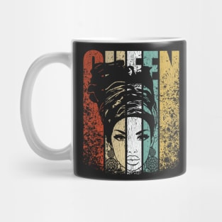 African American Educated Strong Black Woman Queen Mug